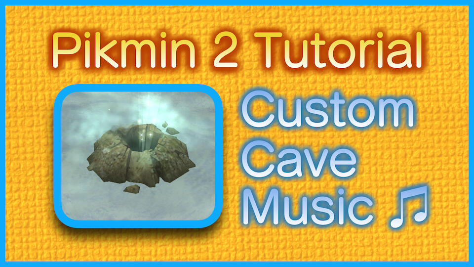 Tutorial for modding new procedural cave music into Pikmin 2